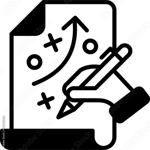 Strategy mixed icon