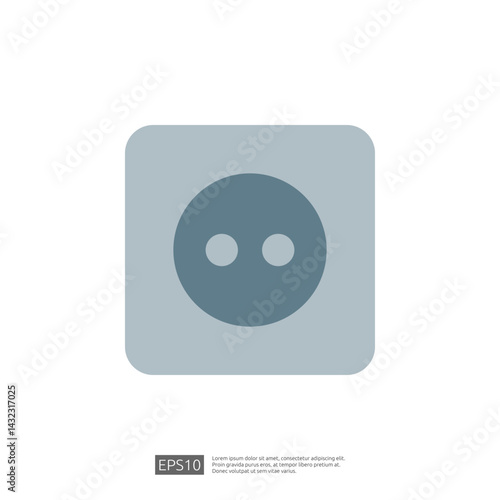 Home Renovation Icon Representing Interior Design and Modern Home Improvement Concepts in a Practical and Functional Manner