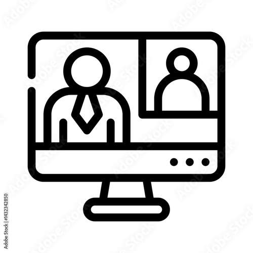 learning app line icon