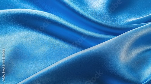 blue silk background