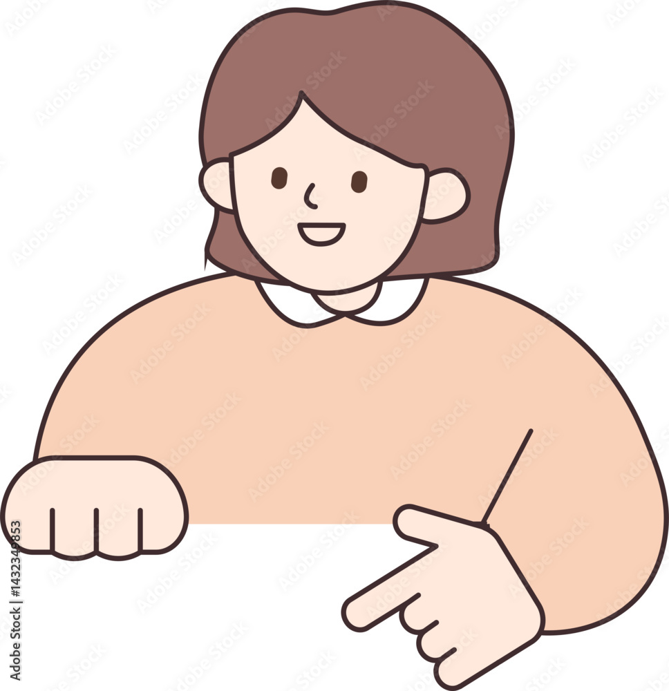 손가락으로 아래를 지시하는 사람 일러스트 손가락으로 아래를 지시하는 사람 일러스트