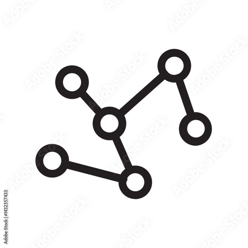 3d model of molecule line