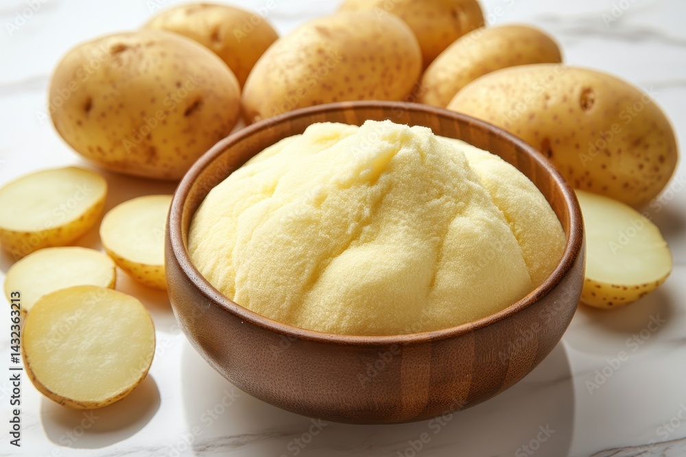 Mashed Potatoes in Bowl Mashed Potatoes in Bowl