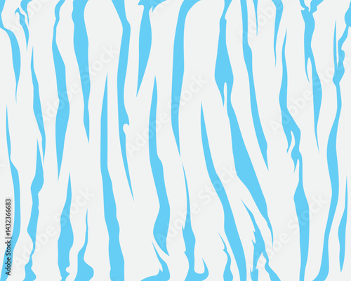 striped animals jungle bengal tiger fur texture pattern seamless repeat blue blue gray white