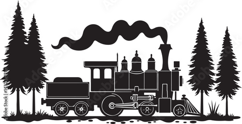 Train Silhouette SVG | Vintage Locomotive Vector Clipart

Steam Engine Train SVG | Railroad Silhouette Design

Classic Train Vector | Transportation SVG Cut File

Train Locomotive Silhouette | Retro R