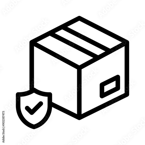 cargo insurance line icon