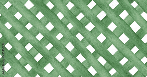 Green Cross Stripes Texture. Eco Theme For Nature Background