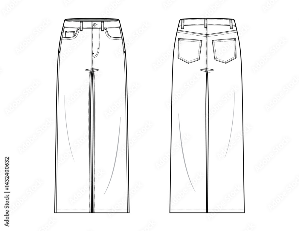 MID RISE WIDE JEANS MID RISE WIDE JEANS