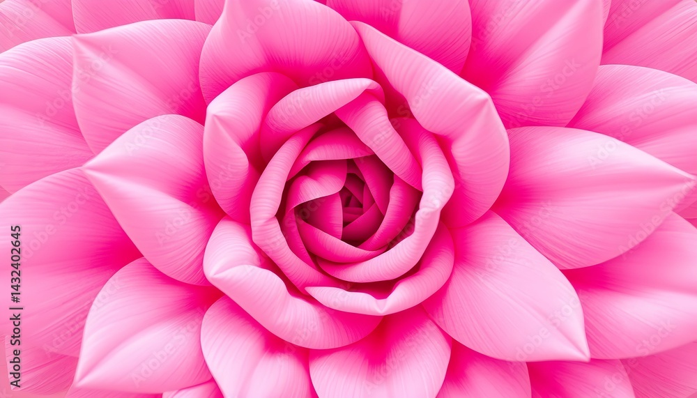 The Art of Pink: An Abstract Floral with Gentle Petals The Art of Pink: An Abstract Floral with Gentle Petals