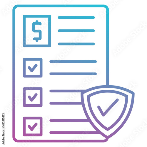 audit assurance icon element for design
