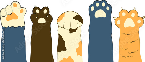 Cute Cartoon Cat Illustration