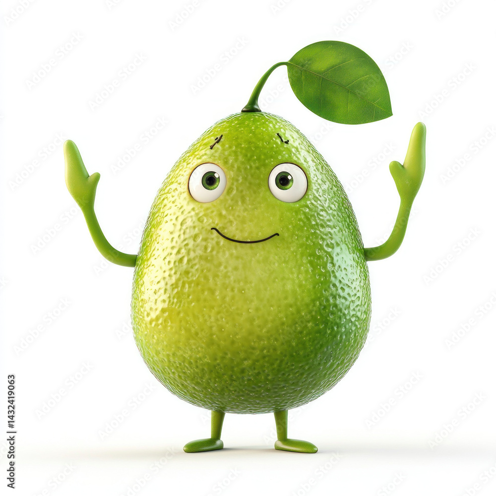 green apple with a pear green apple with a pear