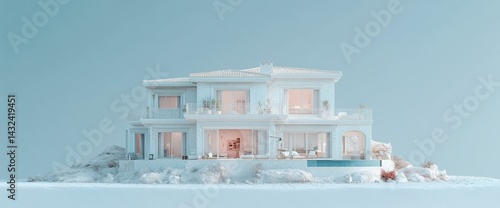 Modern Coastal Villa: Architectural Design of a Luxurious Beachfront Residence