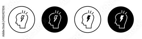 Comprehension Simple vector icons illustrations for graphic design.