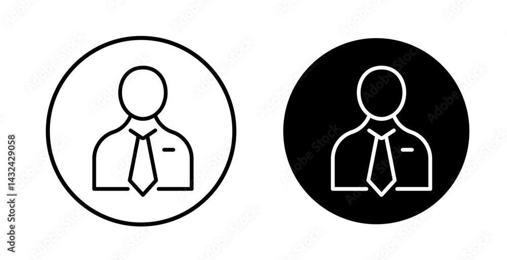 Manager Simple vector icons illustrations for graphic design. Manager Simple vector icons illustrations for graphic design.