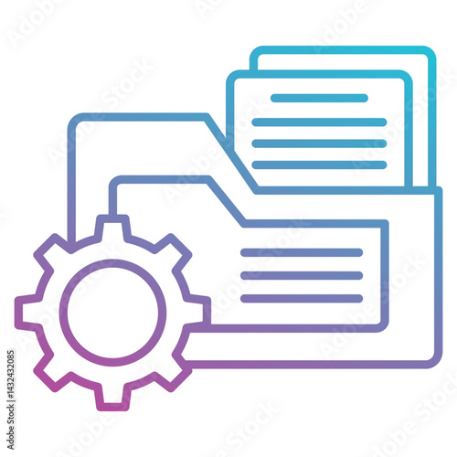 Folder management icon