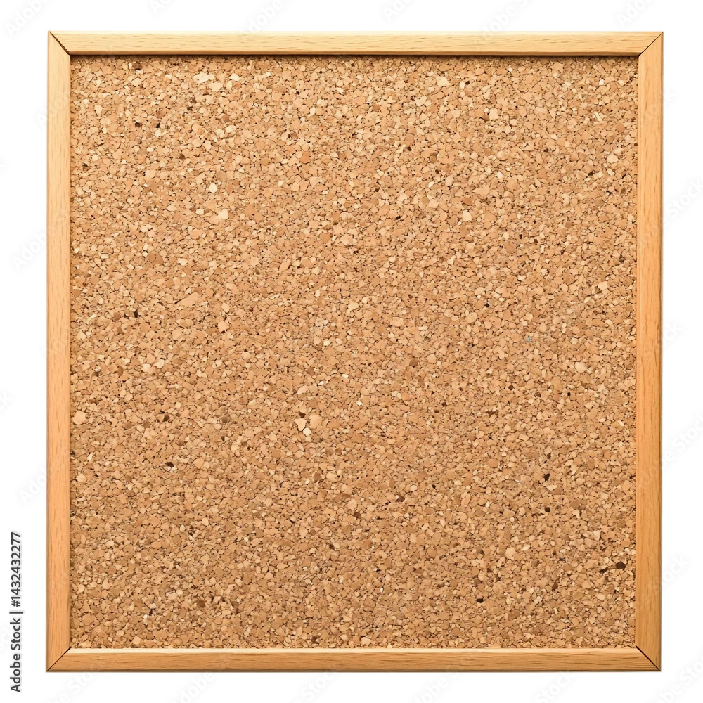Fototapeta premium [Transparent Background PNG] Cork board 