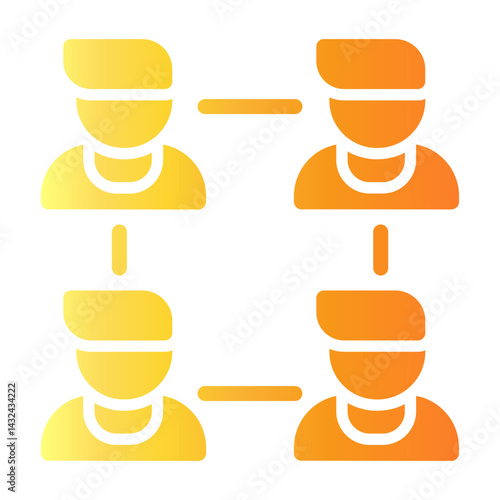 sharing Gradient icon