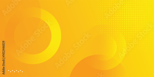 Abstract orange modern background. Creative illustration for poster, web, landing, cover, greeting, EPS 10