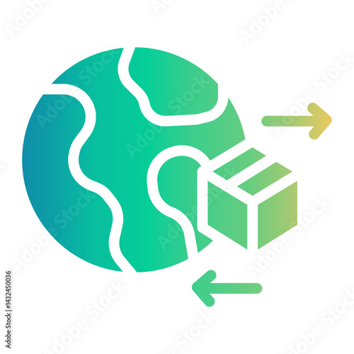 export Gradient icon