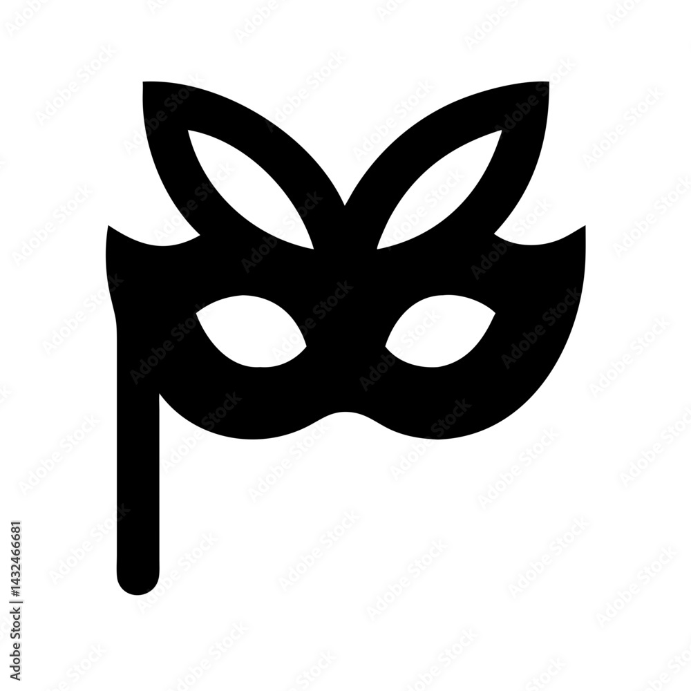 Masquerade Mask Icon Design Masquerade Mask Icon Design