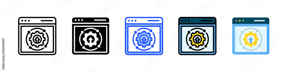 Update Icon Collection With Multiple Styles Update Icon Collection With Multiple Styles