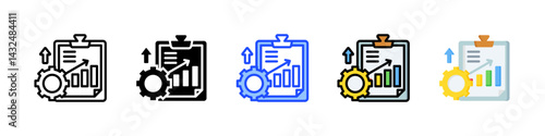 Improvement Icon Collection With Multiple Styles