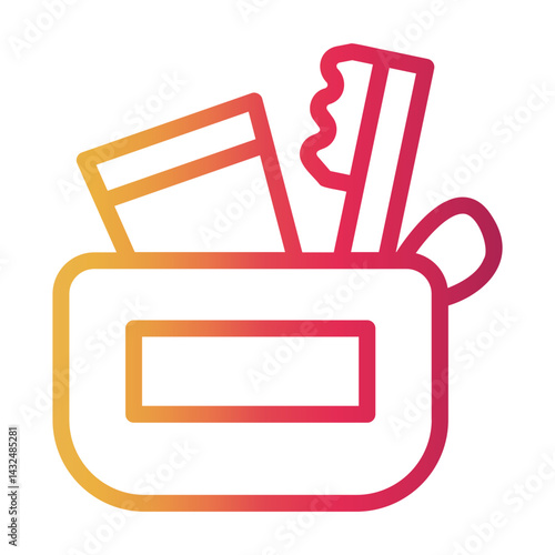 toiletries Line Gradient Icon