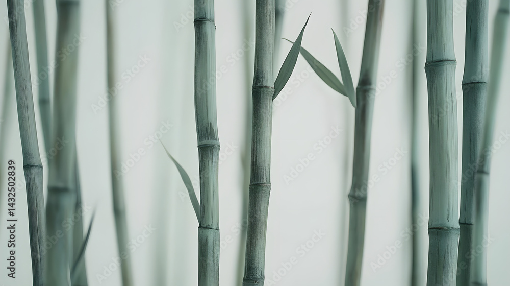Serene Bamboo: Nature's Graceful Design