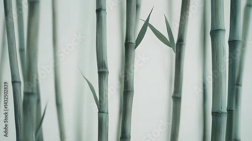Serene Bamboo: Nature's Graceful Design