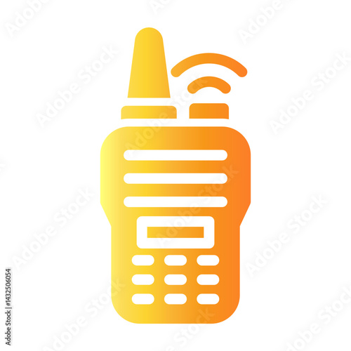 walkie talkie Gradient icon