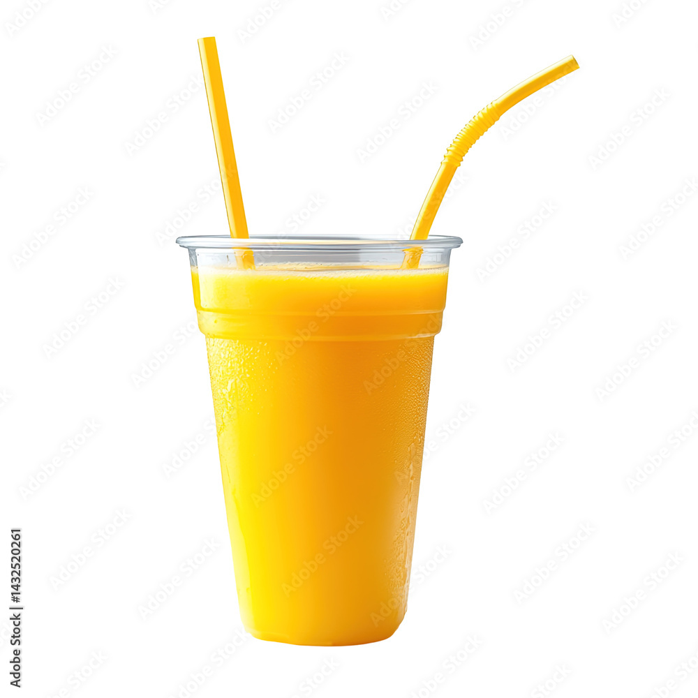 Fresh fruit smoothie, shake isolated,Fresh mango and lemon smoothie,Mango drink Fresh fruit smoothie, shake isolated,Fresh mango and lemon smoothie,Mango drink