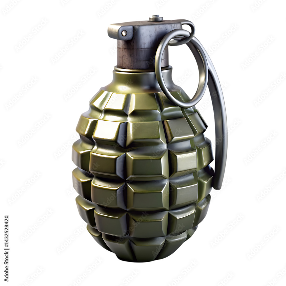 Fototapeta premium Military Grenade, Hand Grenade, Explosive Device, Weapon Image