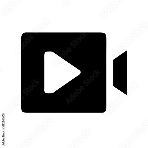 Video Alt Icon Vector Illustration