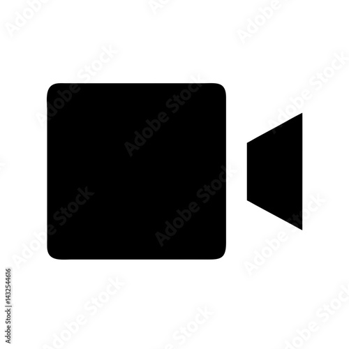 Video Check Icon Vector Illustration