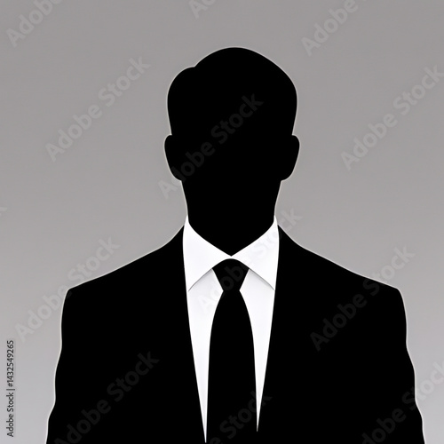 businessman silhouette vector
