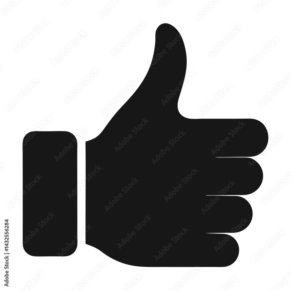 thumb up hand approval icon thumb up hand approval icon