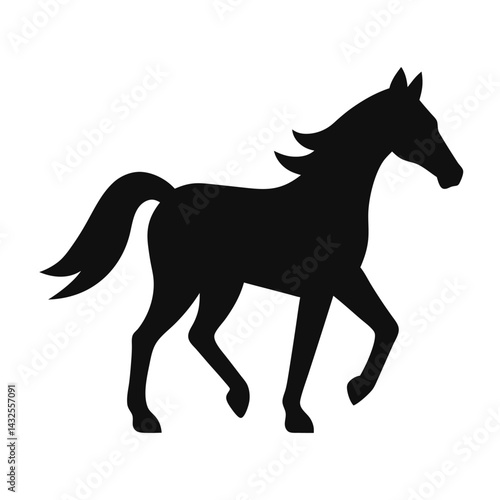 horse animal outline icon