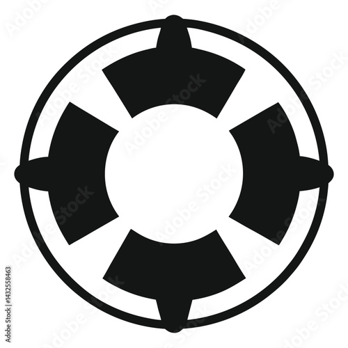 life ring rescue tool icon
