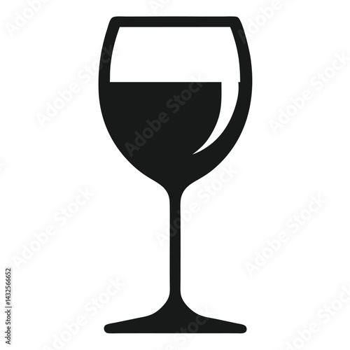 wine glass drink icon