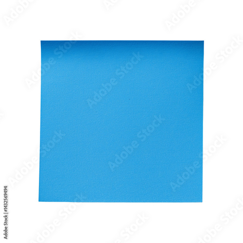 blank blue note paper