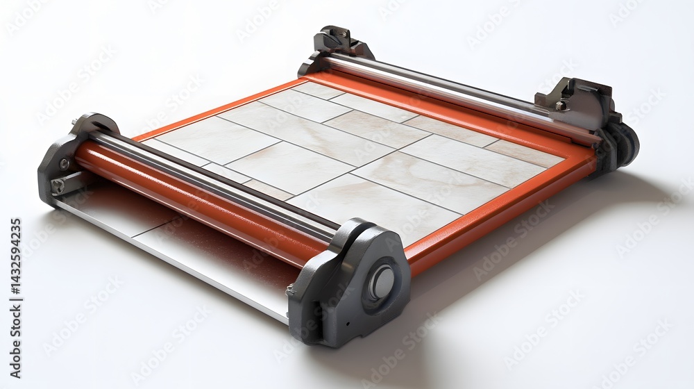 Tile Roller with Studio Shot. Tile Roller with Studio Shot.