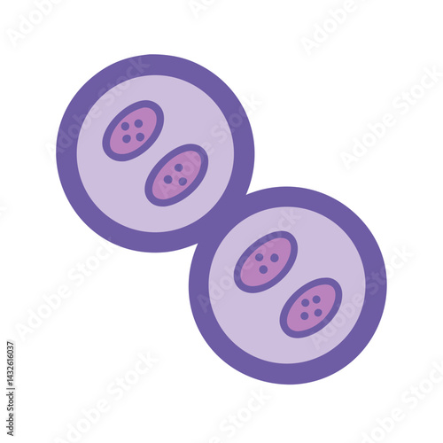 Cell Division, Mitosis, Meiosis, Biological Process Illustration Isolated