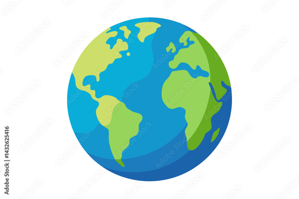 earth globe vector illustration earth globe vector illustration