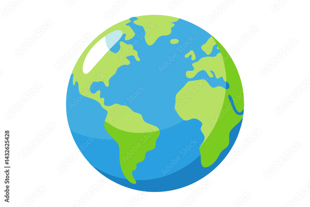 earth globe vector illustration earth globe vector illustration