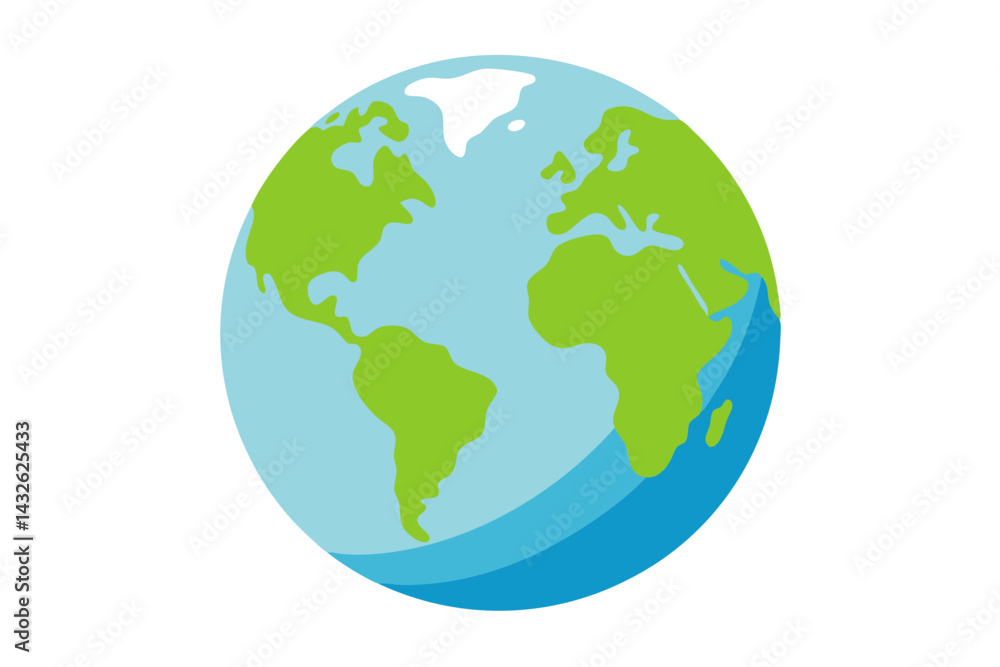 earth globe vector illustration earth globe vector illustration