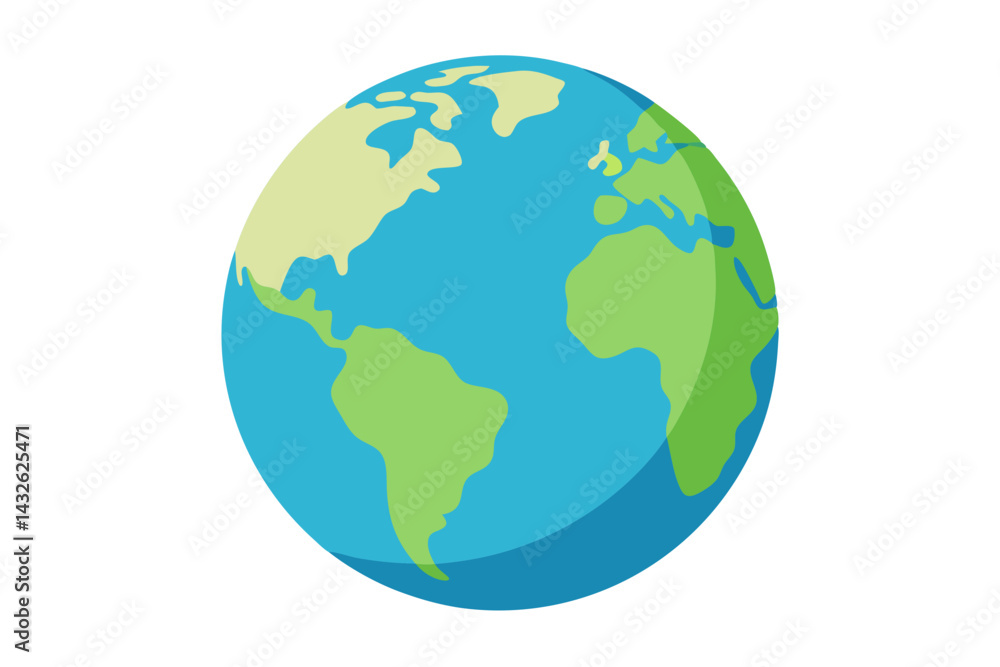 earth globe vector illustration earth globe vector illustration
