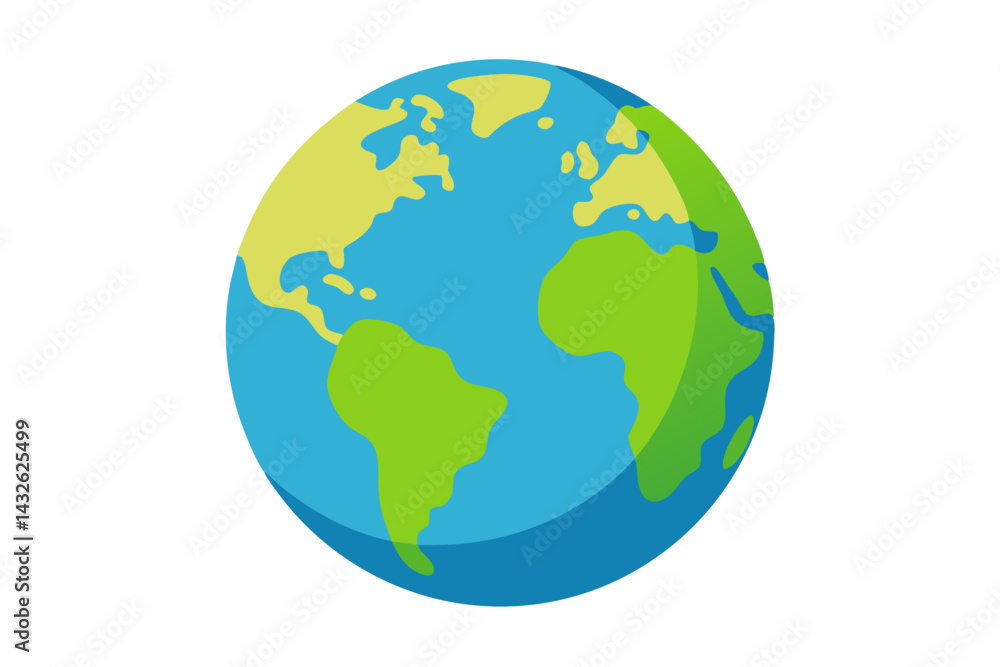 earth globe vector illustration earth globe vector illustration