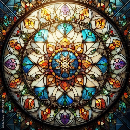 Window Panel A decorative window panel