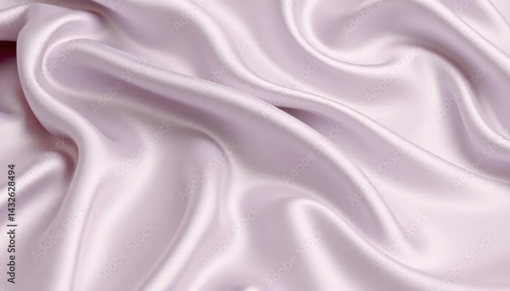 Soft, flowing, light purple fabric Soft, flowing, light purple fabric